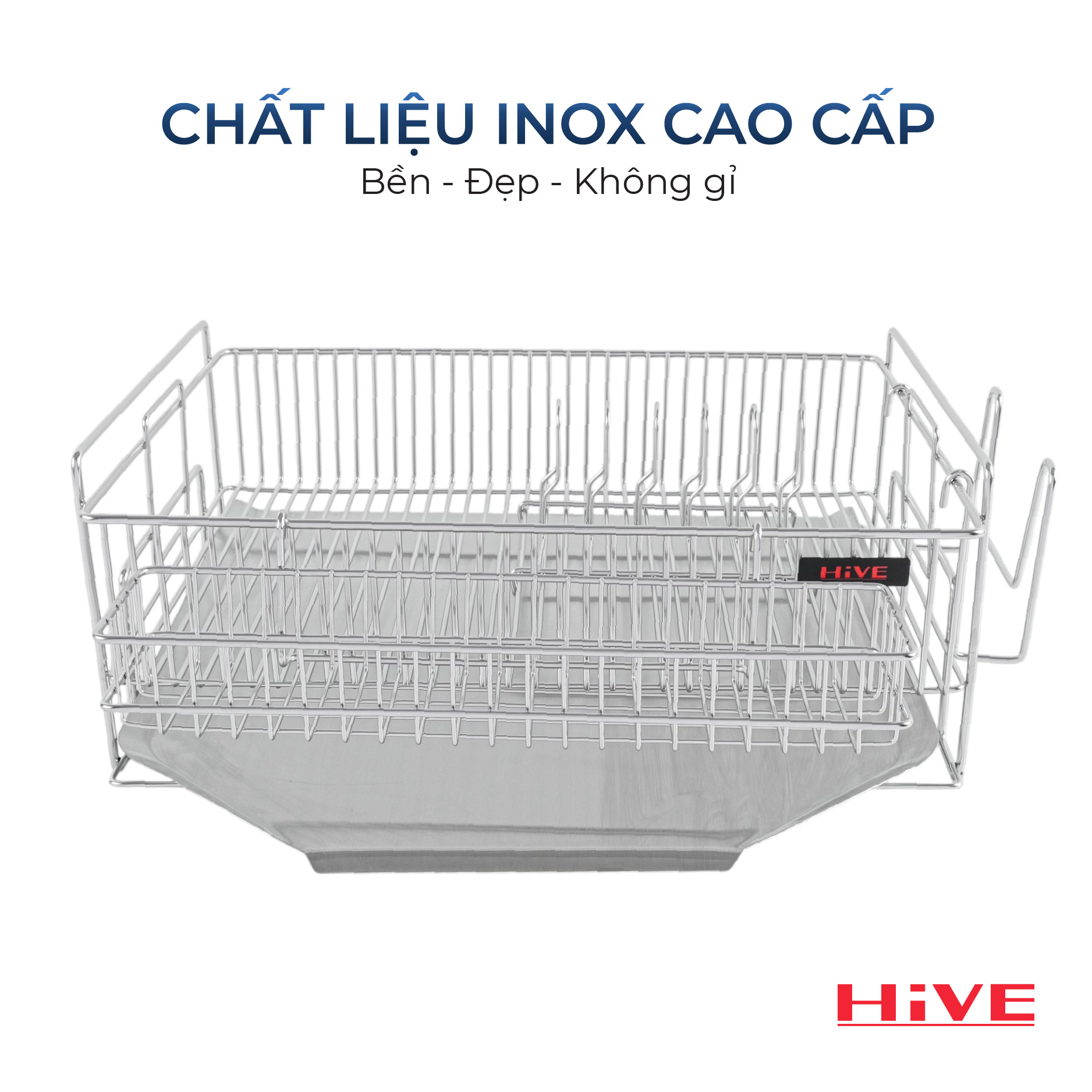 Giá úp chén bát HiVE SK 1 tầng (SK-DISH RACK 1)