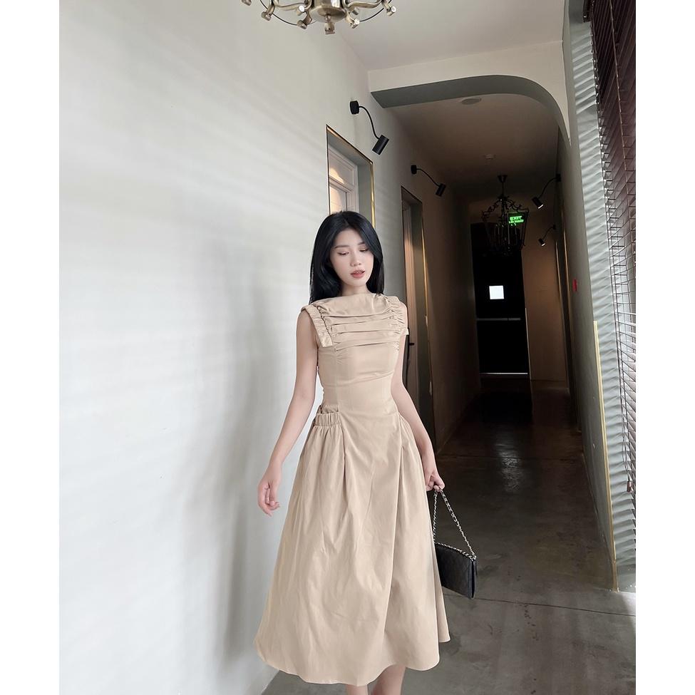 BBSTORE'S Đầm Xòe Tay Ngắn Dự Tiệc Sang Trọng   - D1034