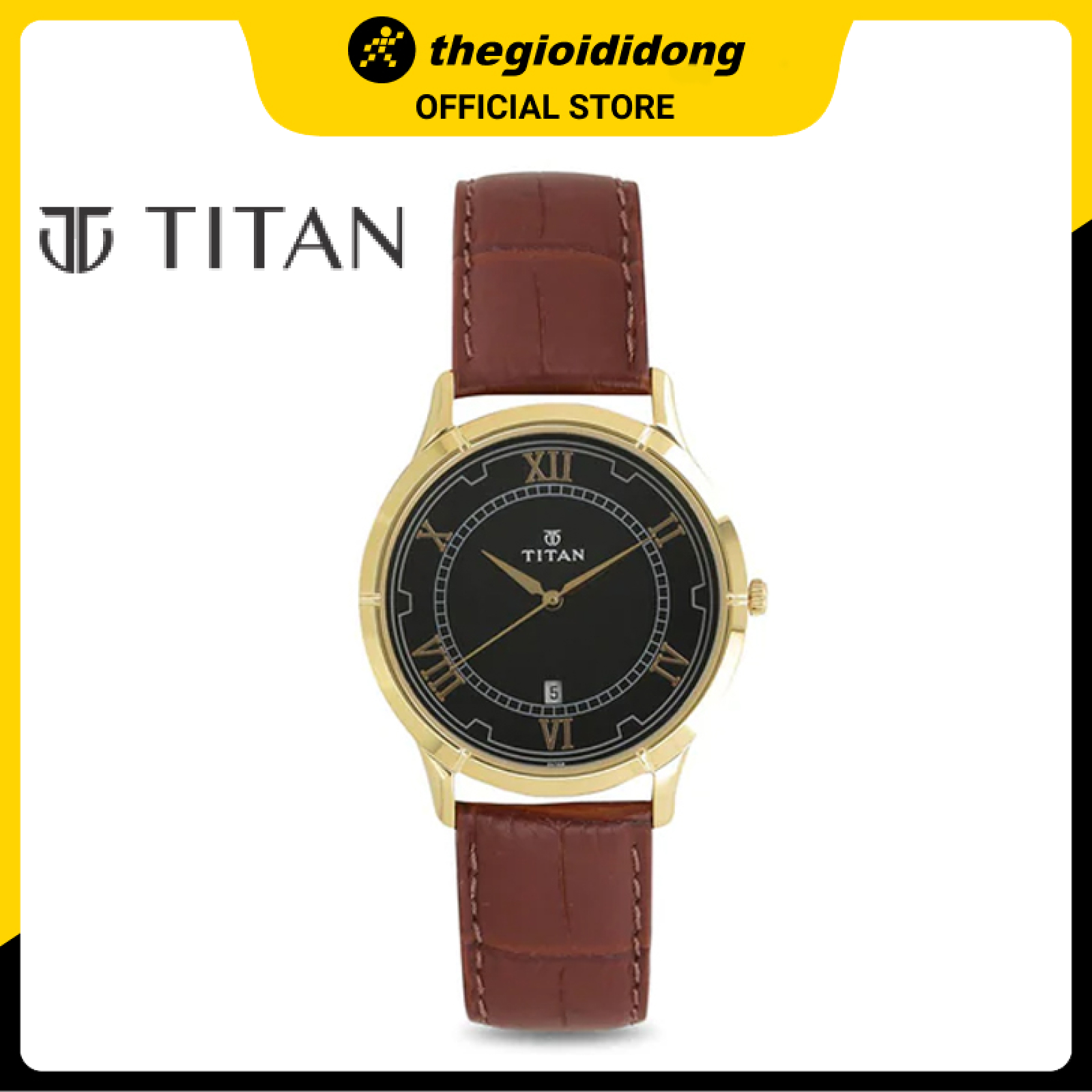 Đồng hồ đeo tay nam hiệu Titan 1775YL01