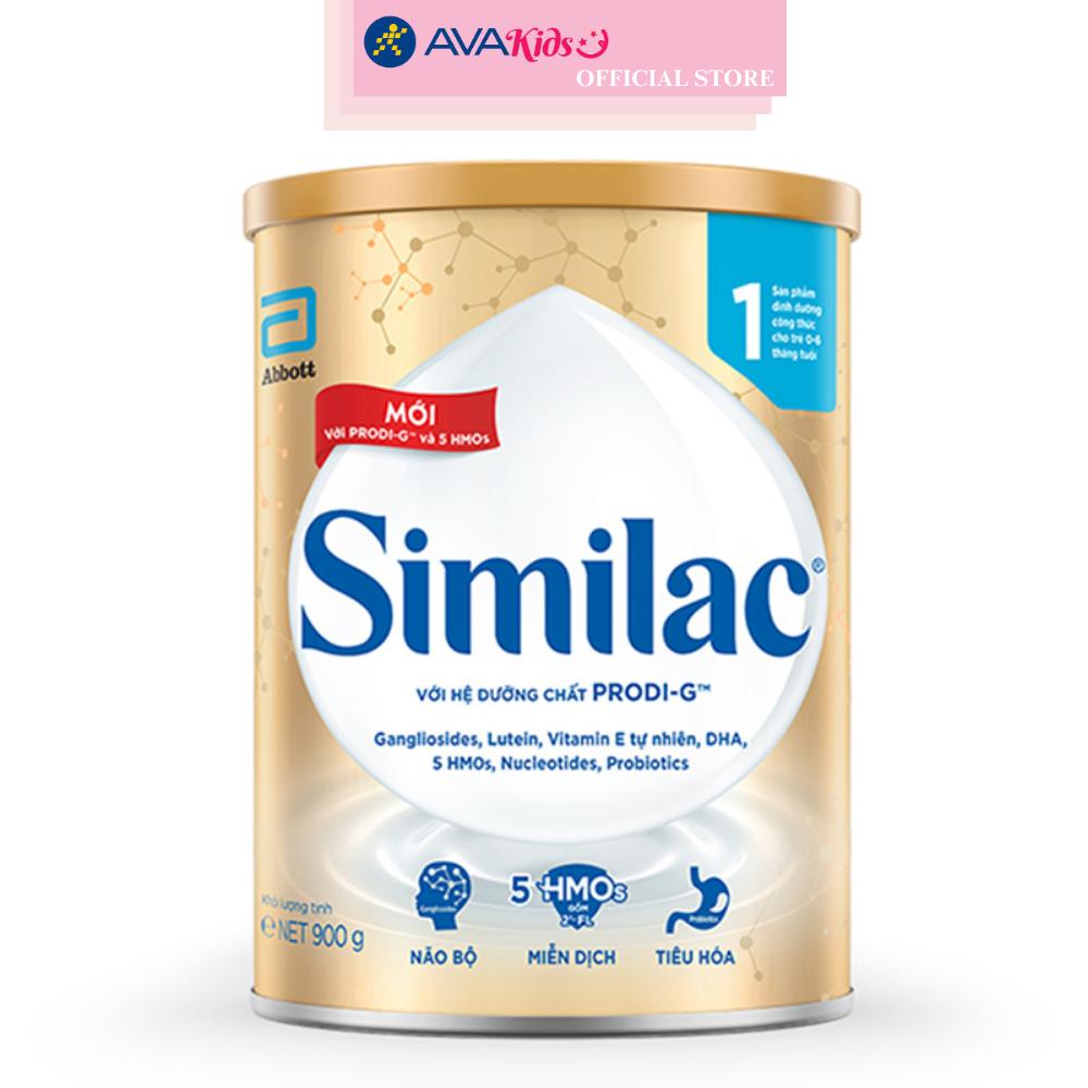 Sữa bột Similac 5G số 1 - 900g (0 - 6 tháng)
