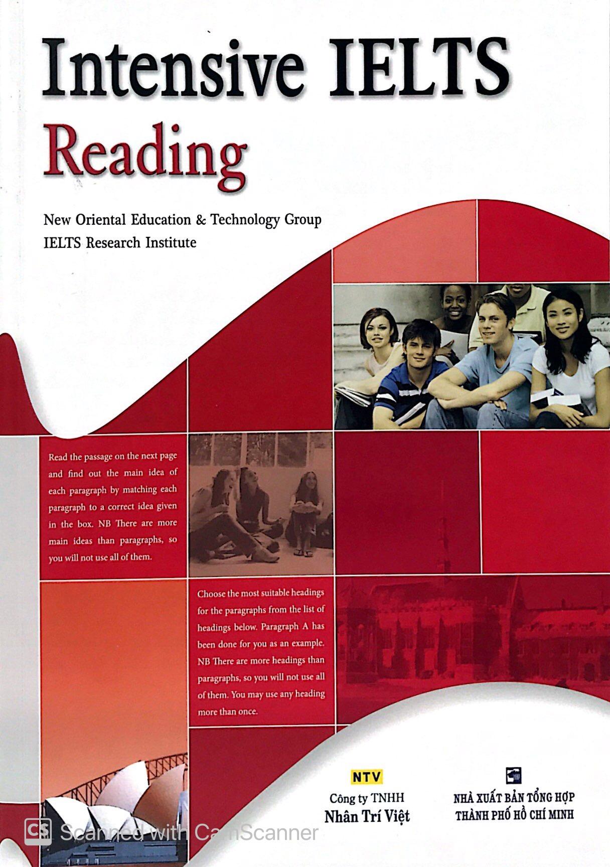 Intensive Ielts Reading (Tái Bản 2019)
