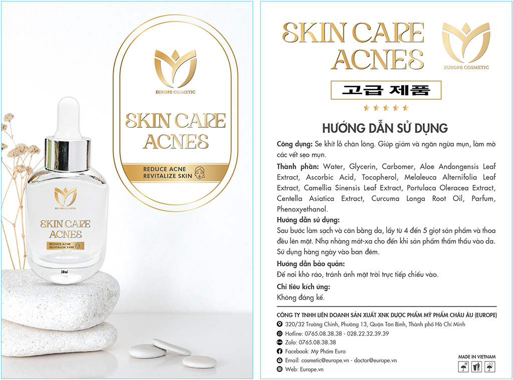 TINH CHẤT HUYẾT THANH NGỪA MỤN - SKIN CARE ACNES