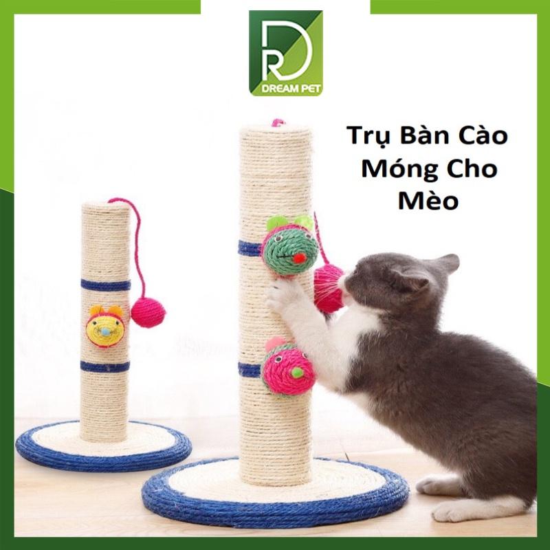 Trụ Cào Móng Bàn Cào Móng Cho Mèo Cattree Có Bóng Treo