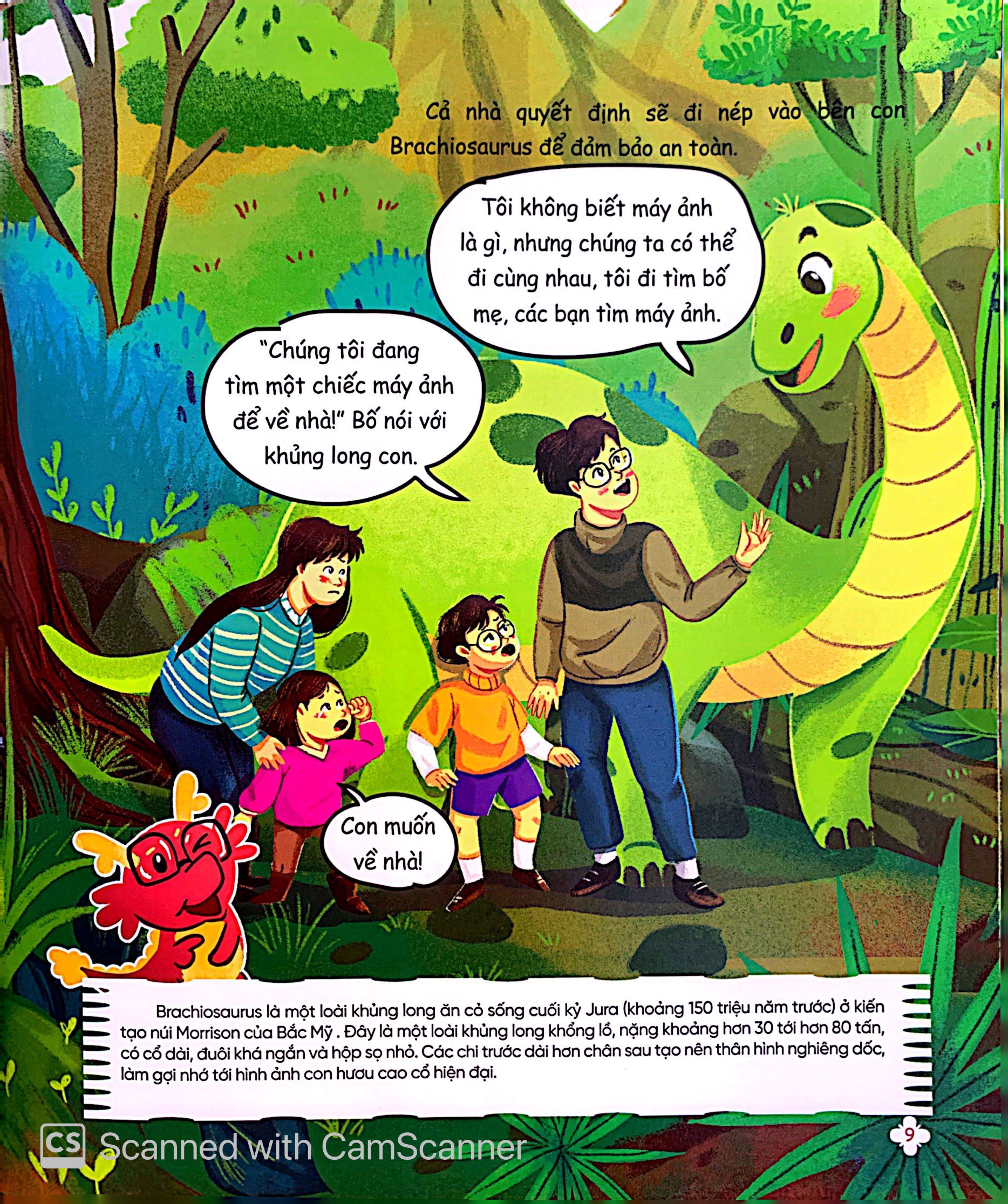 Benito - Sách thiếu nhi - Cùng bố khám phá thế giới - Bất ngờ lạc vào thời tiền sử - Linh Lan Books