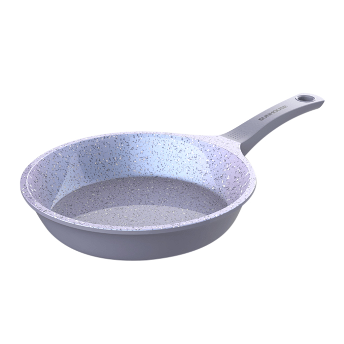 Chảo Chiên Siêu Bền Vân Đá Đ.Từ Sunhouse Mama SHG1124MMA