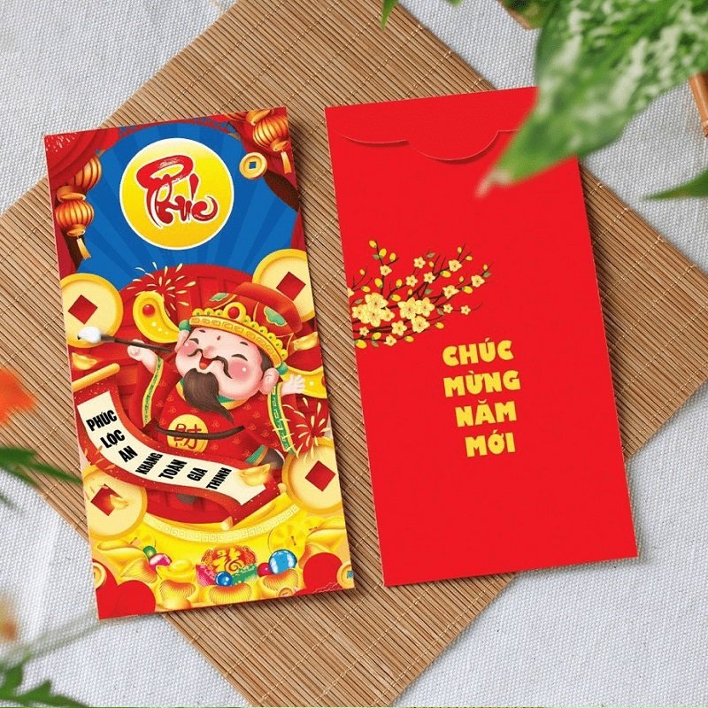 Set 10 Bao Lì Xì Phát May Mắn Cho Năm Nhâm Dần 2022 Phát Tài