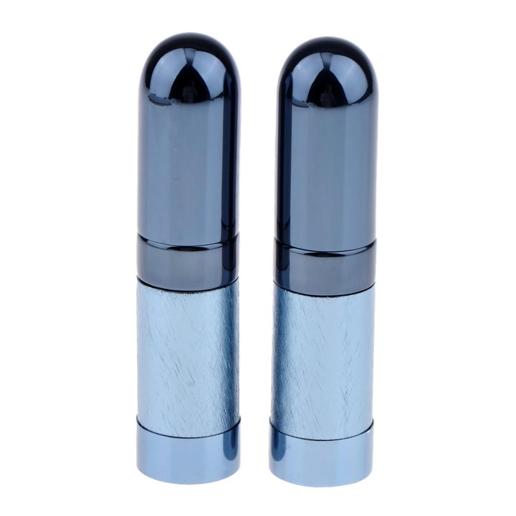 2Pcs Portable 6ml Refillable Perfume Atomizer Empty Bottle Pump Spray Red