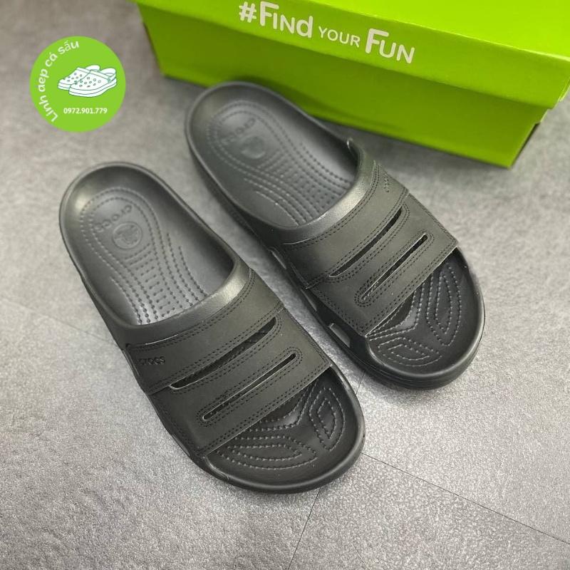 Dép lê cross yukon sport màu đen dành cho nam