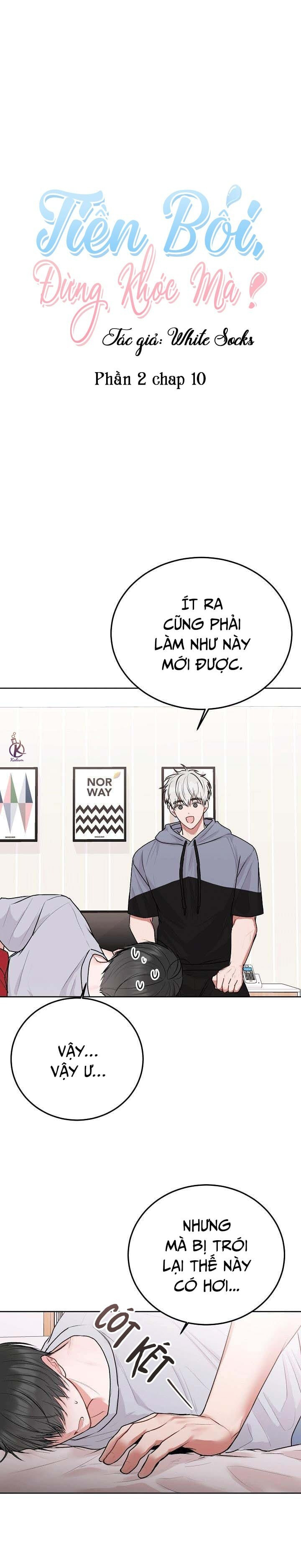 tiền bối, đừng khóc mà! chapter 32 1