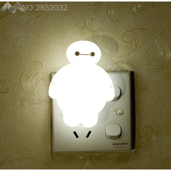 Đèn Ngủ Tọa Hình Baymax Hoạt Hình Cực Kỳ Dễ Thương