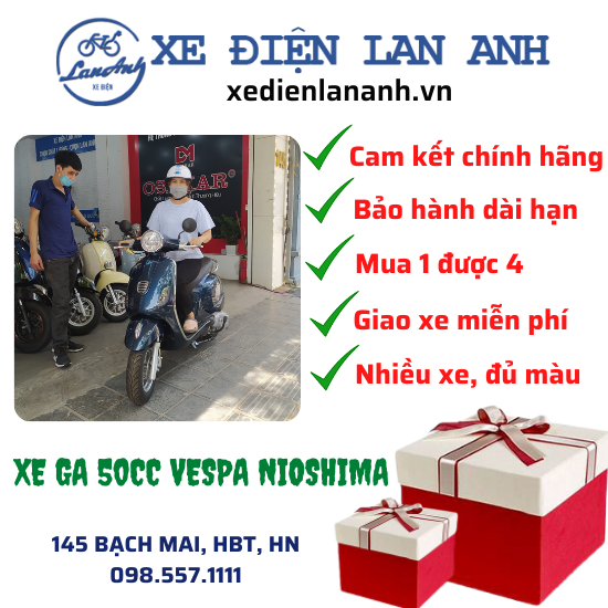 XE GA 50CC VESPA S NIOSHIMA  2022