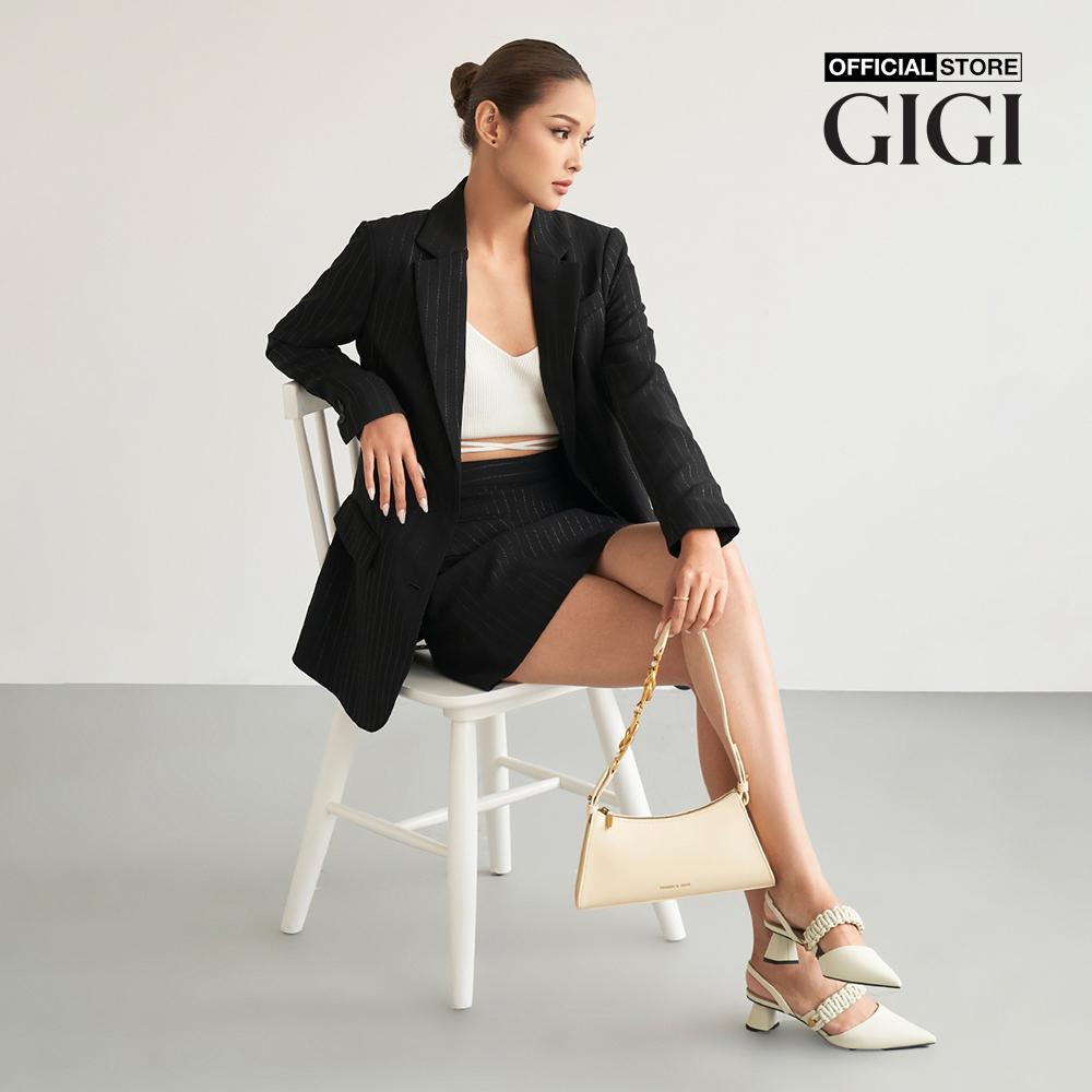 GIGI - Chân váy mini sọc mảnh thời trang G3301S222501