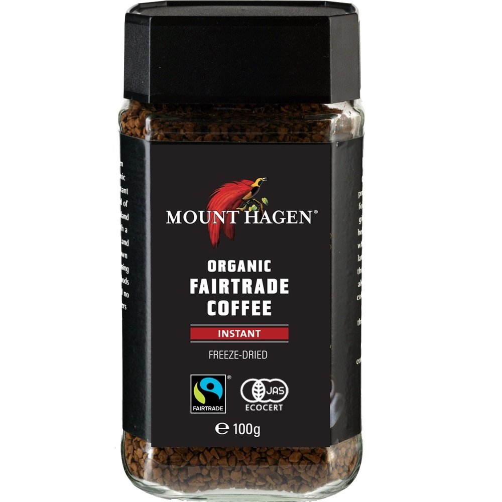 Cà phê hòa tan hữu cơ 100g - Mount Hagen