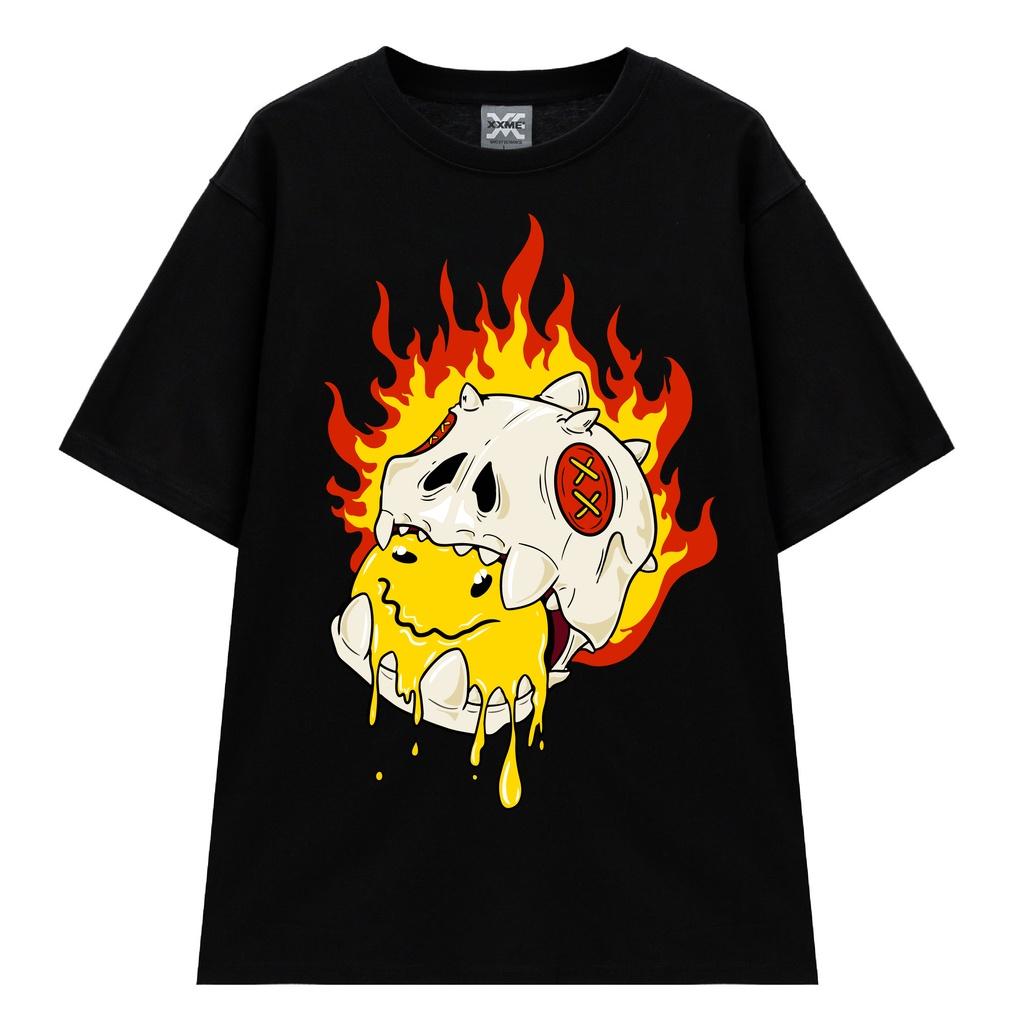 Áo thun Smile X-RAY RAWR XXME - BLACK / WHITE