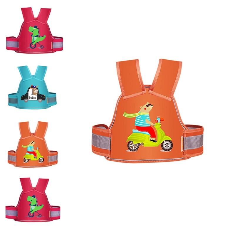 Trẻ Đi Dây An Toàn Cho Xe Đạp Điện Xe Máy Trẻ Em Dây An Toàn Với 4 Trong 1 Khóa Dải Phản Quang