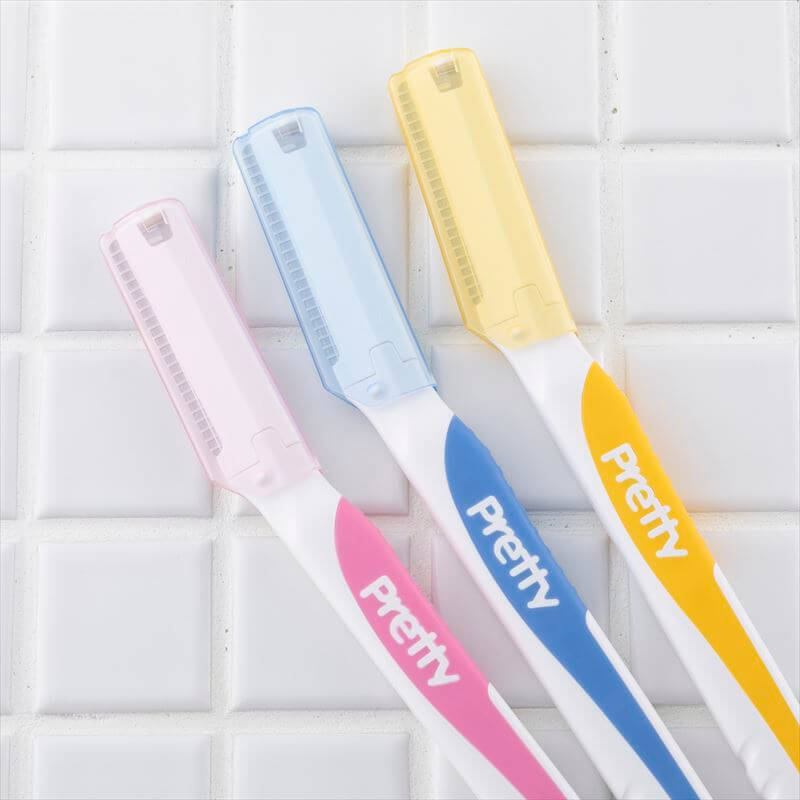 Set 06 dao cạo mặt dành cho nữ Kai size L, thiết kế thông minh sắc bén giúp dễ dàng cạo sạch những vùng lông không mong muốn mà không gây tổn thương cho da - nội địa Nhật Bản