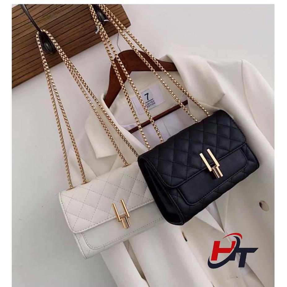 Túi đeo chéo nữ trần trám bút chì GT 417