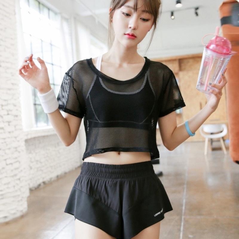 Áo croptop lưới TT6