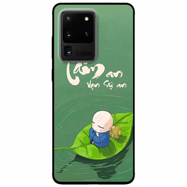 Ốp lưng dành cho Samsung S20 Ultra mẫu Tâm Chiếc Lá