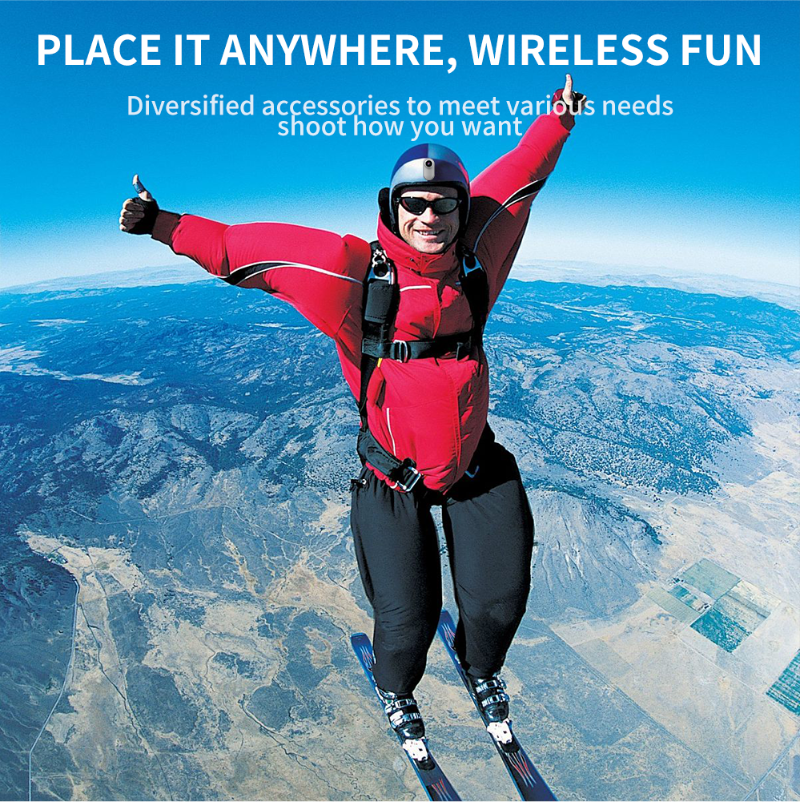 Hành Động Chống Rung Camera Mini 1080P Full HD Đầu Gắn Từ Tính Lực Hút Chuyển Động Camera DV Thể Thao Ghi Mũ Bảo Hiểm xe Đạp