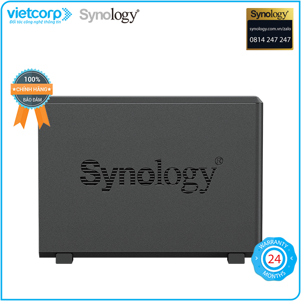 Thiết bị lưu trữ NAS Synology DS124 - Hàng Chính Hãng