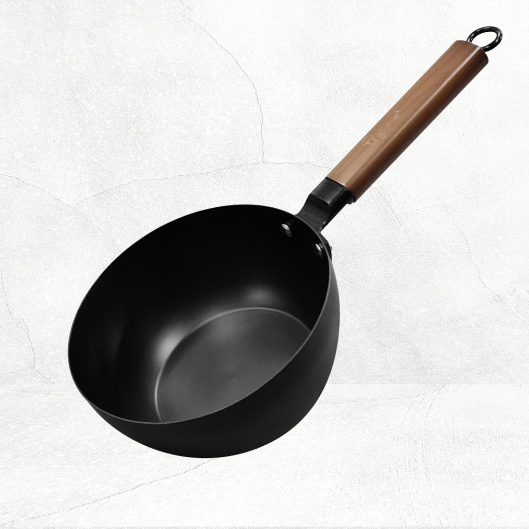 Chảo Thép KIKARU Nitrigan La gourmet cao cấp chính hãng 20cm 412539 - sử dụng được bếp từ