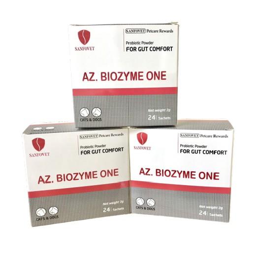 Hộp 24 gói - Men tiêu hóa cho chó mèo Az. Biozyme One