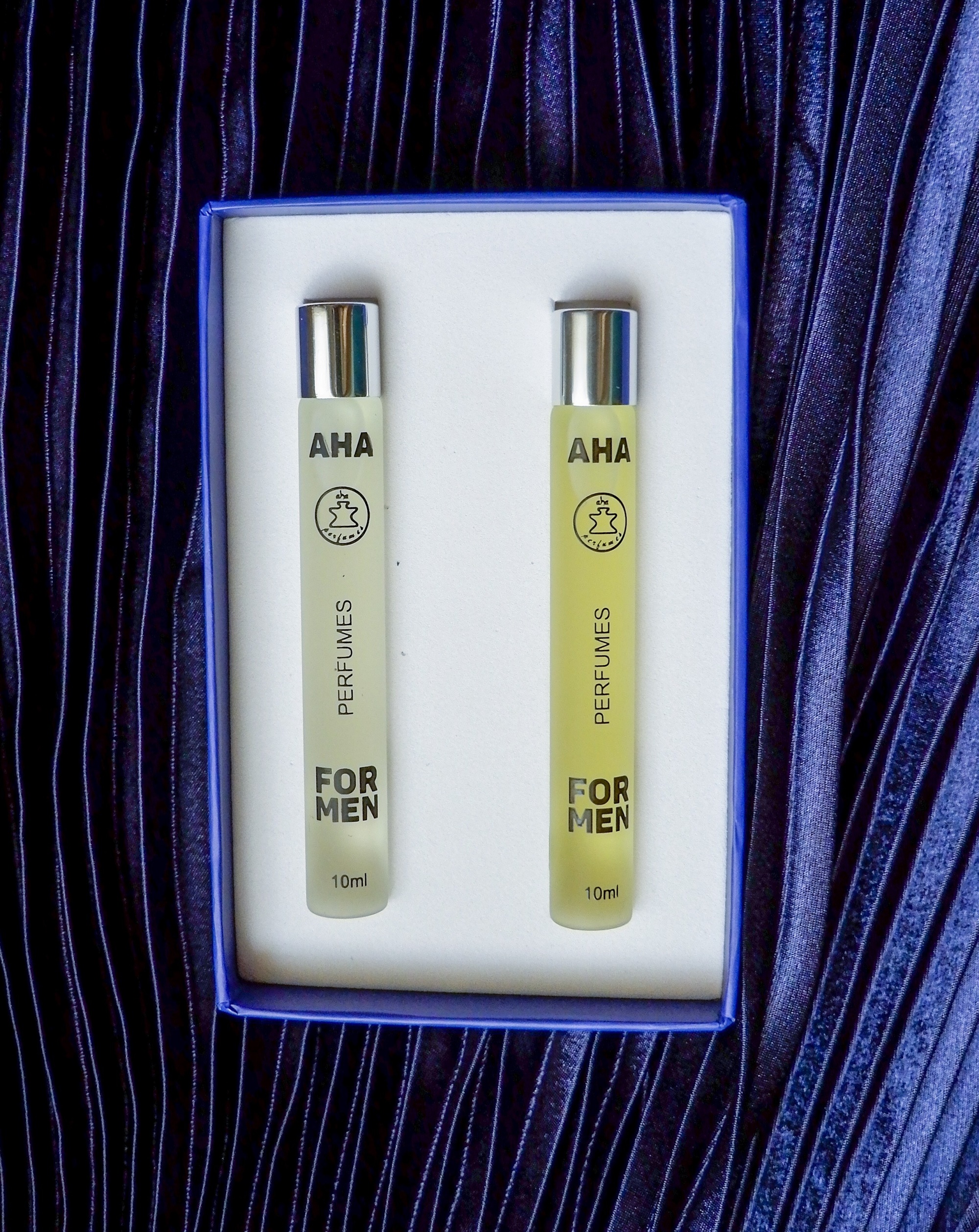 Set 02 nước hoa nam AHA998 &amp; AHA999 (Allure Sport và Bleu) AHAPERFUMES 10ML