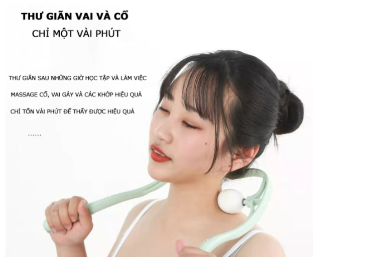 Cây Massage Đa Năng Cột Sống Cổ, Vai Gáy Bằng Tay,Giảm Đau Mỏi Vai Gáy, Trị Liệu Nhức Mỏi Vai Gáy, Eo, Bắp Đùi Và Giúp Thư Giãn Hiệu Quả Và Nhanh Chóng, Dễ Dàng Sử Dụng