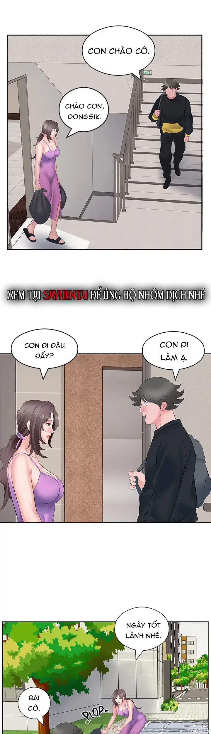 quý cô tầng dưới chapter 9 29