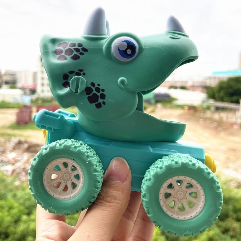 Xe ô tô địa hình khủng long Dinosaur quán tính chạy đà cho bé nhiều màu sắc,chạy rất xa, bền bỉ - Mẫu ngẫu nhiên