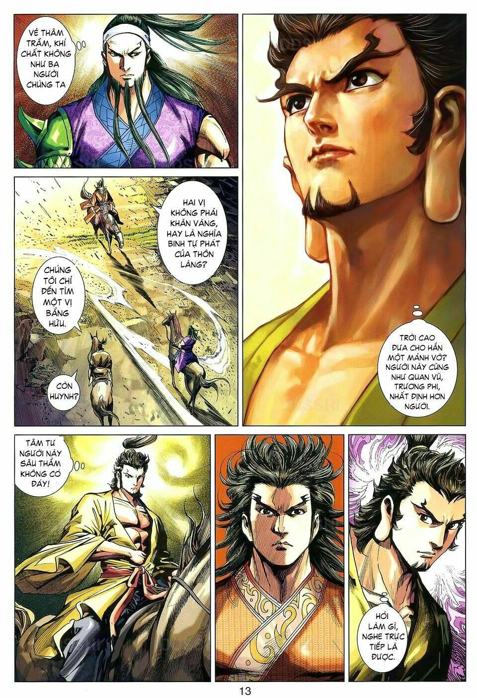 thiên tử truyền kỳ 7 - tam quốc kiêu hoàng chapter 5 13
