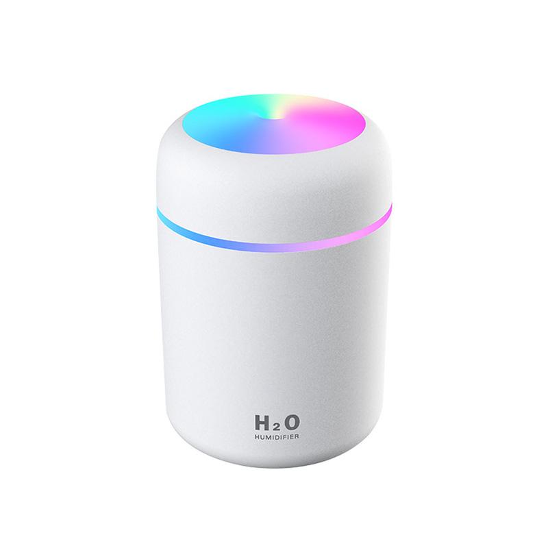 Máy Lọc Không Khí LED Máy Tạo Độ Ẩm Không Khí Máy Khuếch Tán Tinh Dầu Phun Sương Tạo Ẩm Không Khí Thơm Nước Hoa Nội Thất Ô Tô Nhiều Màu Sắc Cúp Máy Phun Sương Tạo Độ Ẩm