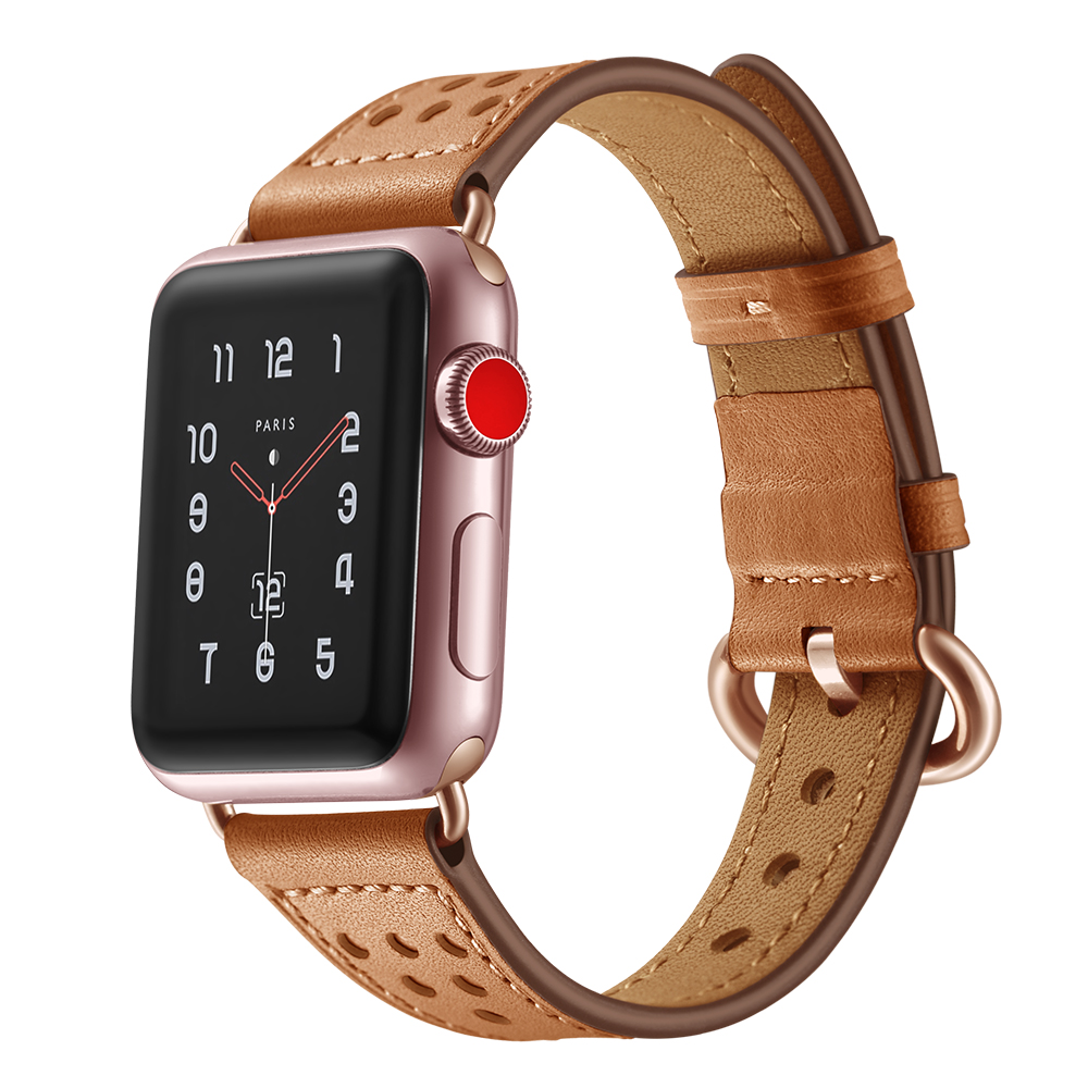 Dây Đeo cho Apple Watch 42mm và 44mm Cao Cấp JINYA LUNA LEATHER - JA4118 - Hàng Chính Hãng