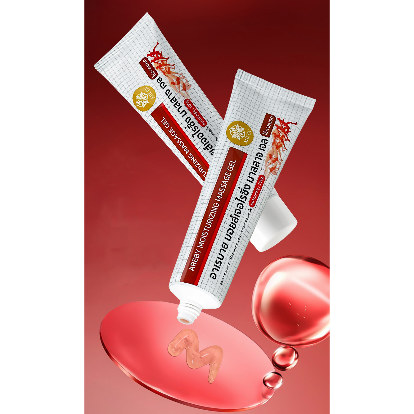 Kem xoa bóp giảm đau Areby Moisturizing Massage Gel Thái Lan 100g