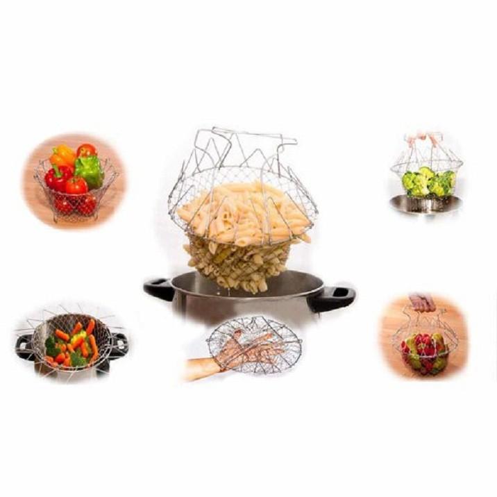 Rổ Nhúng Thông Minh Chef Basket - Lẩu Thôi Đông Rồi!