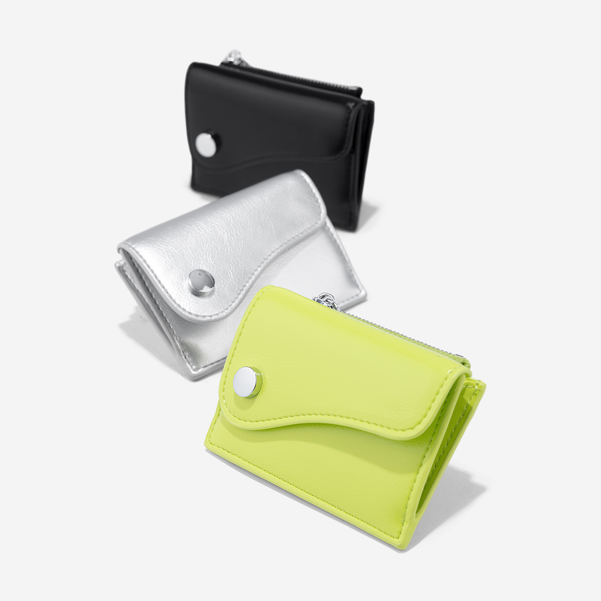 Vascara Ví Mini Nắp Gập Saddle Cách Điệu - WAL 0306