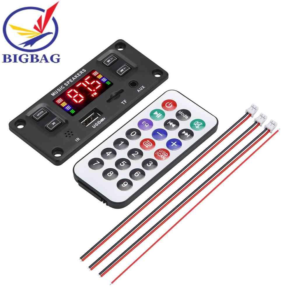 Mạch Giải Mã Khuếch Đại Âm Thanh MP3 60W 2 X 30W Bluetooth Cho Xe Hơi