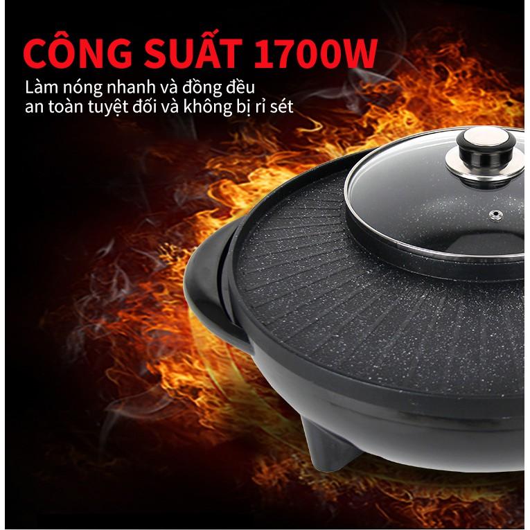 Nồi Lẩu Nướng BBQ Hàn Quốc 2 in 1, Siêu Tiện Dụng -GD180