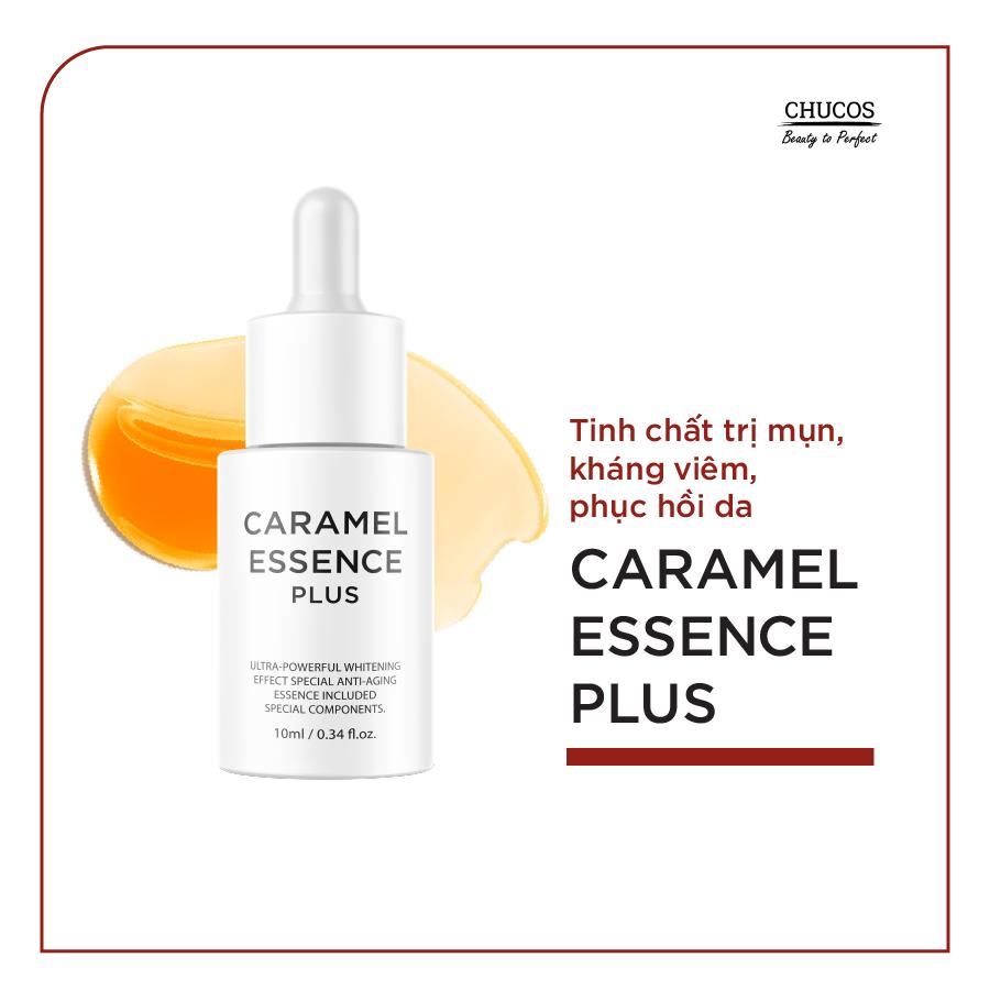 Tinh chất Hỗ Trợ Trị mụn, kháng viêm,se khít lỗ chân lông Caramel Essence Plus 10ml