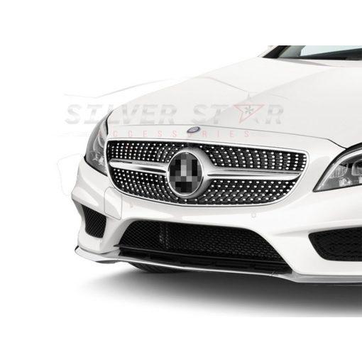 Mặt ca lăng kim cương sao rơi cho xe Mercedes Benz dòng xe C E GLC GLE