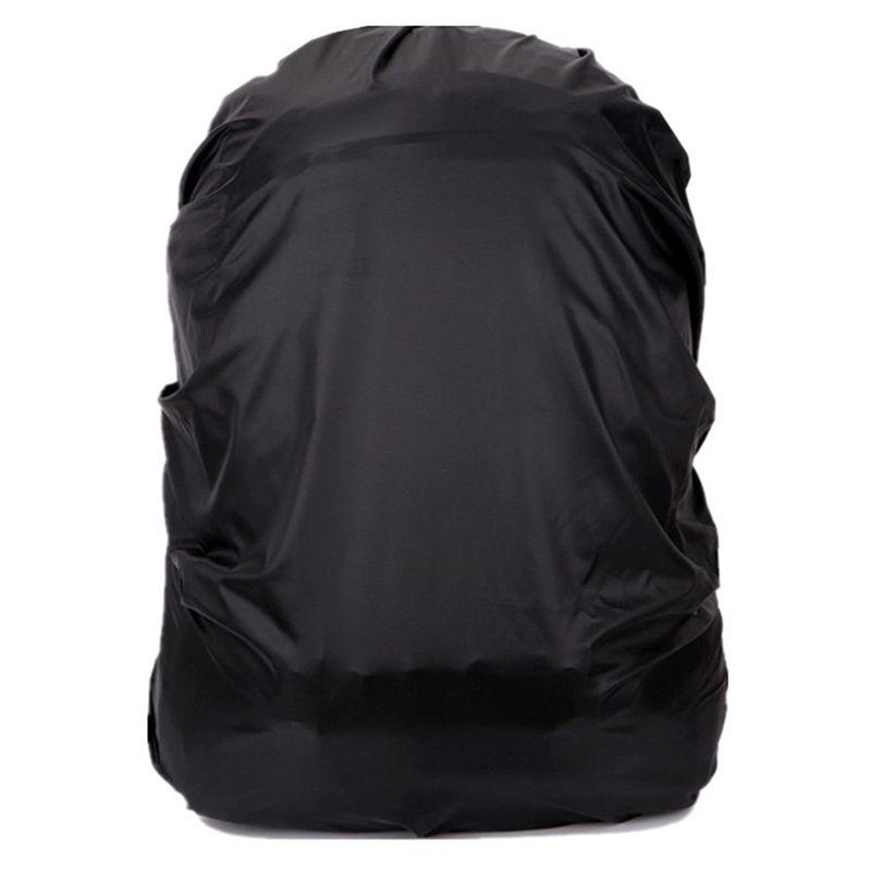 Waterproof Dust Rain Cover Travel Hiking Backpack Camping Bag Black