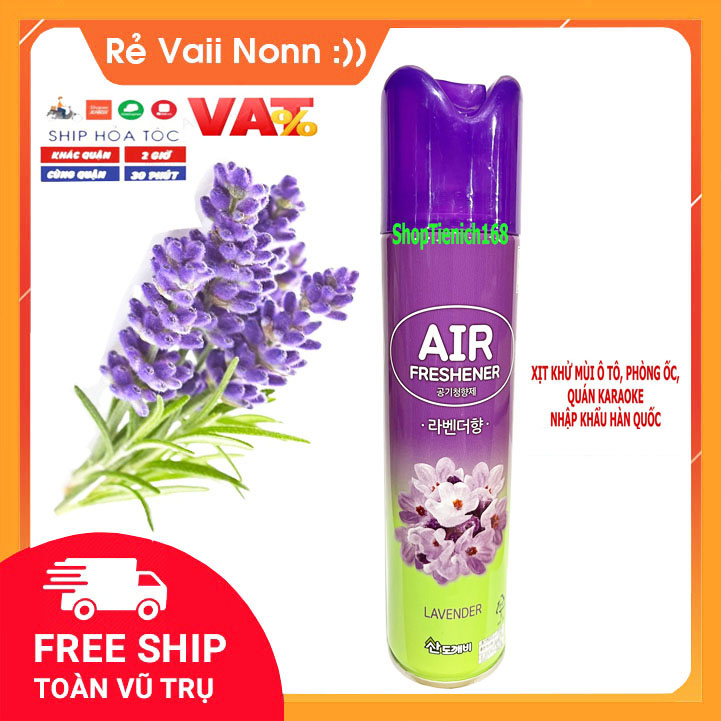 Nước hoa xịt phòng Khử mùi  370ML Hương Nhài