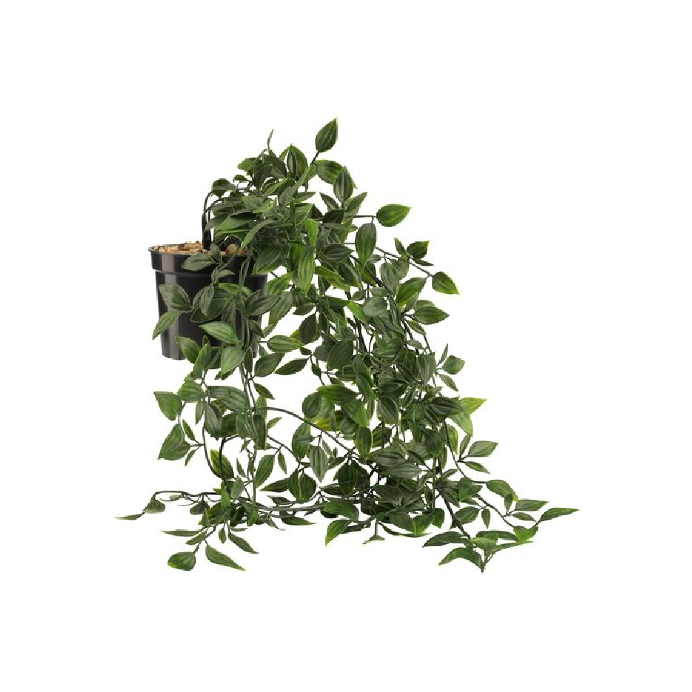 Cây trang trí | JYSK Oliver | nhựa/kim loại | xanh lá cây | D14xR20cm