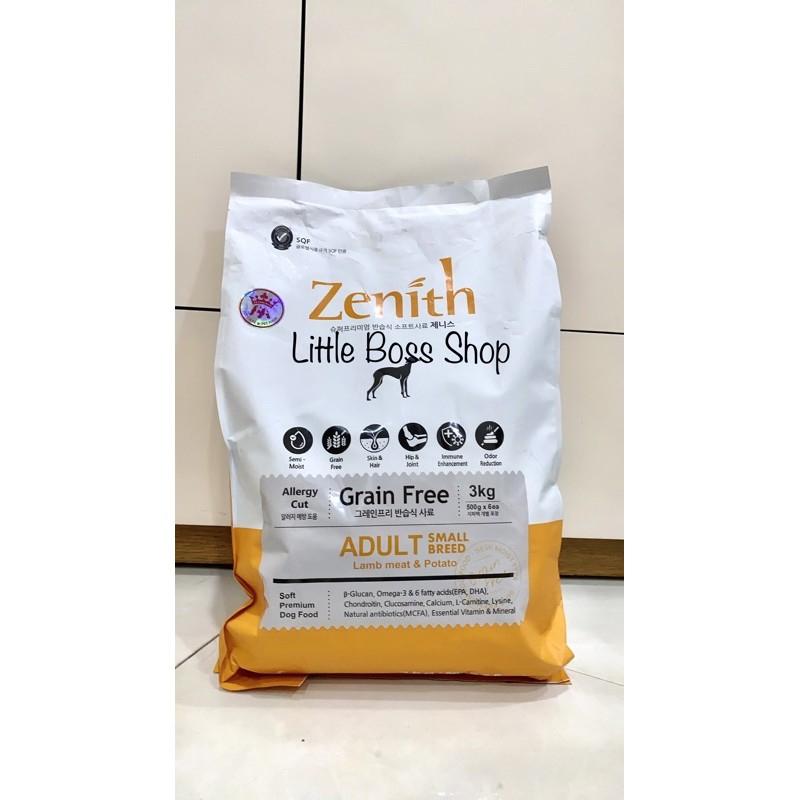 3KG Thức ăn hạt mềm chó lớn >1 tuổi Zenith Adult