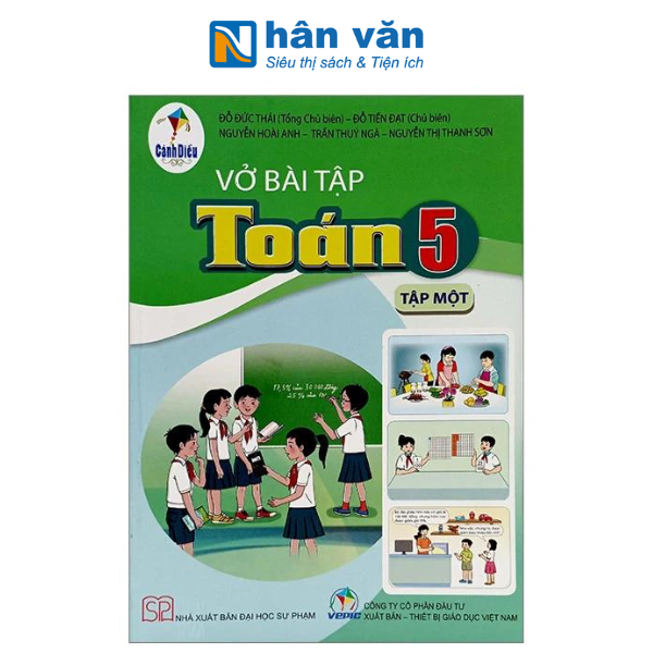 Hình ảnh Vở Bài Tập Toán 5 - Tập 1 (Cánh Diều) (Chuẩn)