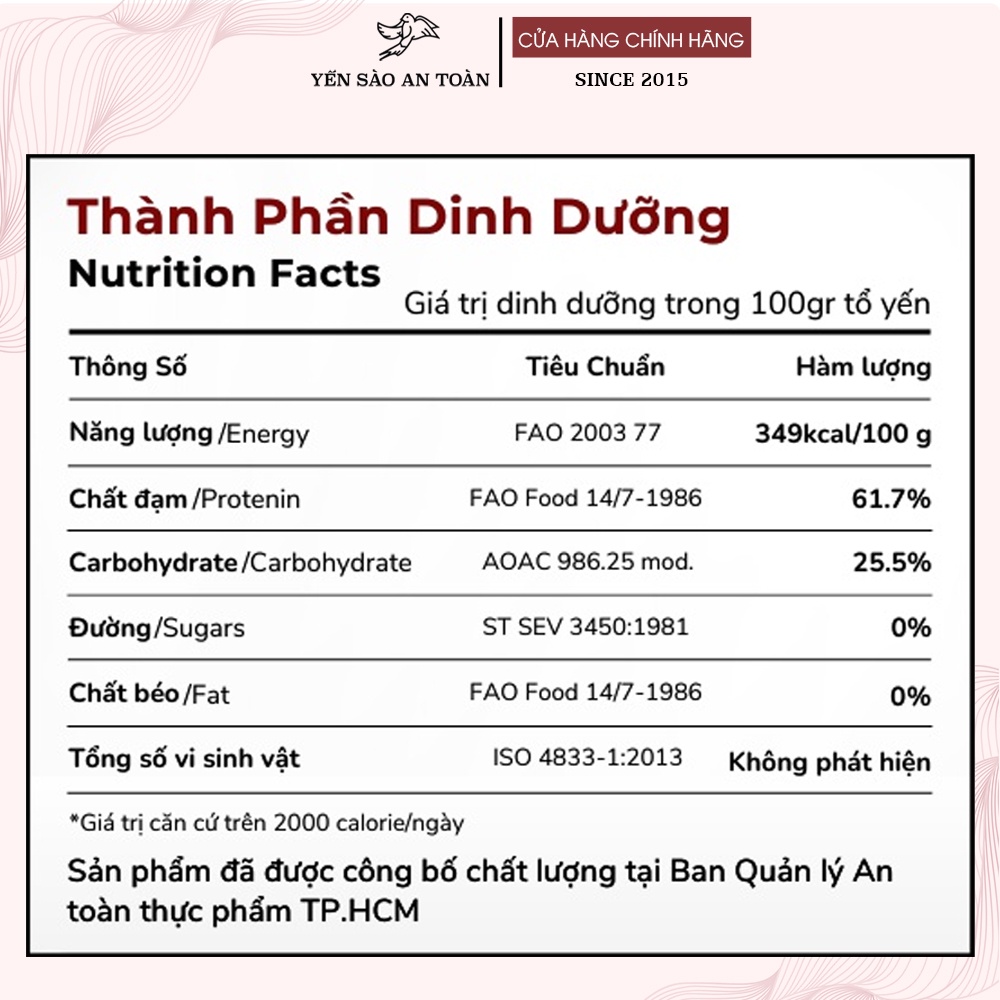 QUÀ TẾT SANG TRỌNG 2024 HỘP TỔ YẾN THƯỢNG HẠNG MIX CÙNG YẾN CHƯNG SẴN TỪ YẾN SÀO AN TOÀN