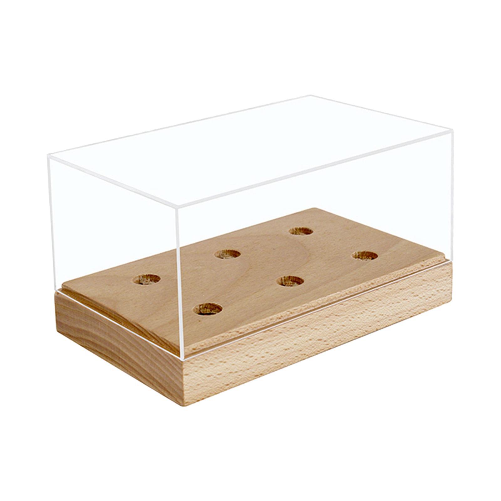 Clear Turntable Headshell Storage Box Accs Cartridges Keeper Phono shell cases Decorative Protection Dus long play Durable Practical for Displaying