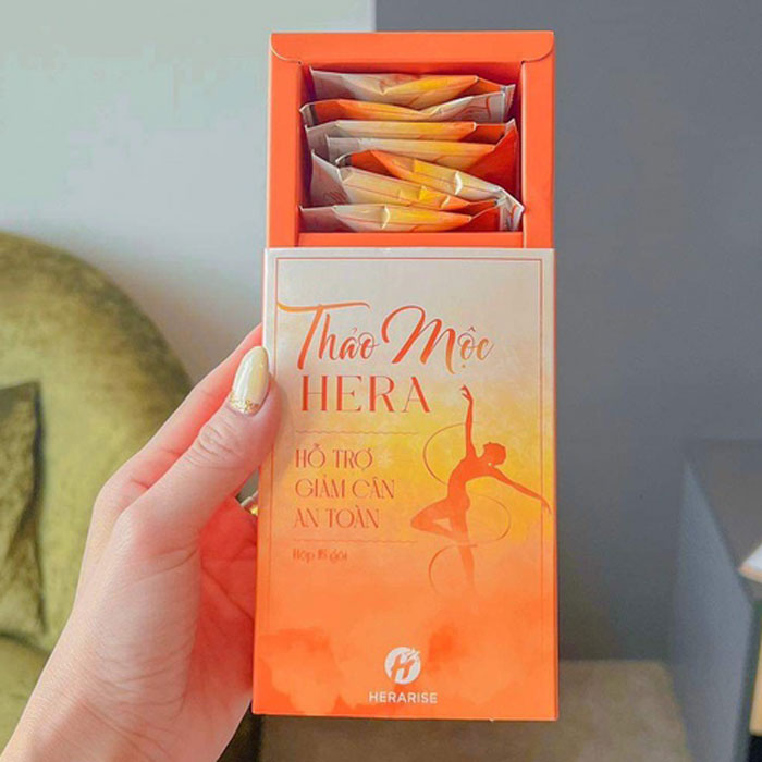 Trà Thảo mộc Hỗ Trợ Giảm cân Hera Plus (15 gói)