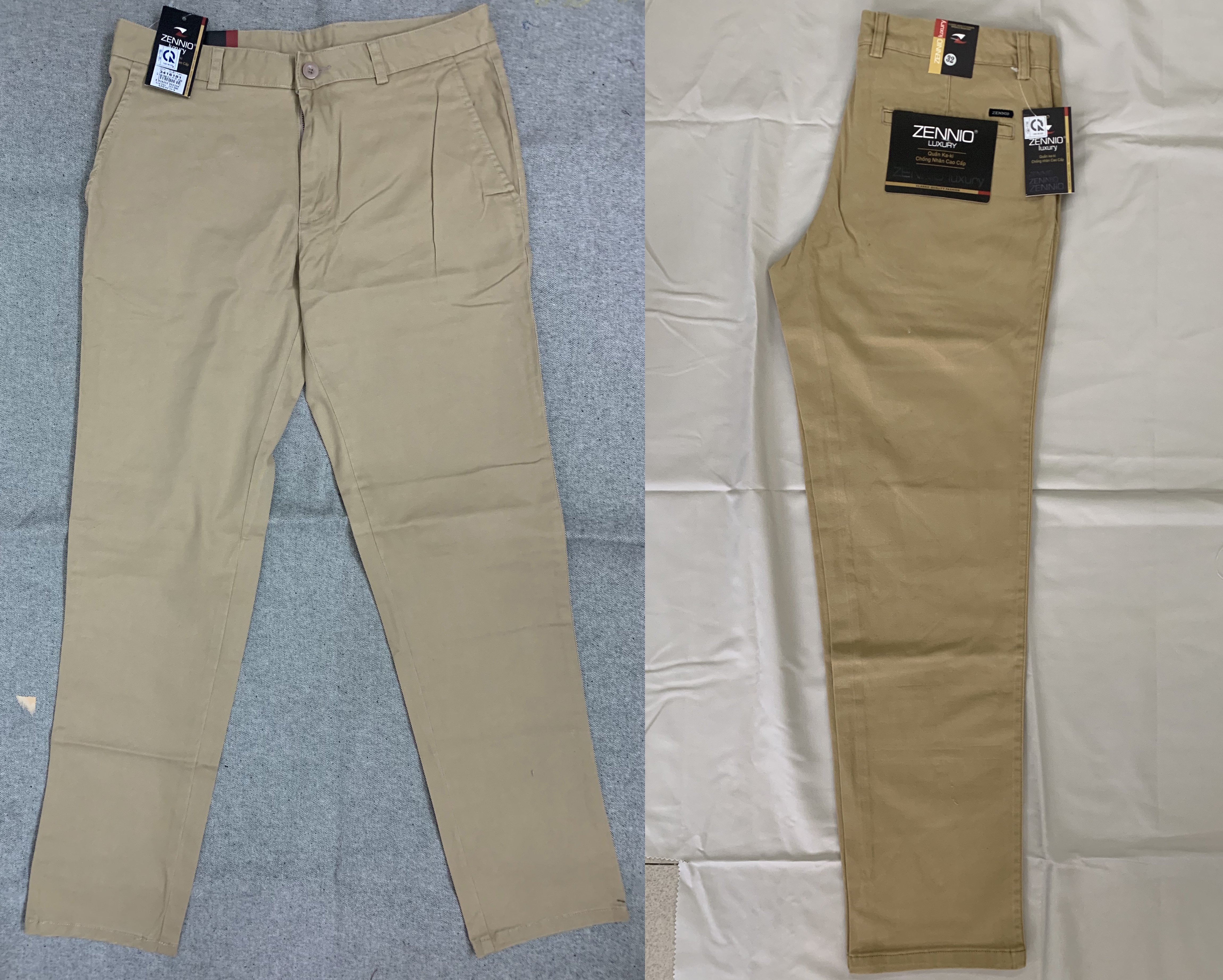 Quần dài nam khaki trẻ trung slim fit - ZENKKTHUN